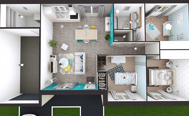 Modele Maison De 40m2 | Ventana Blog